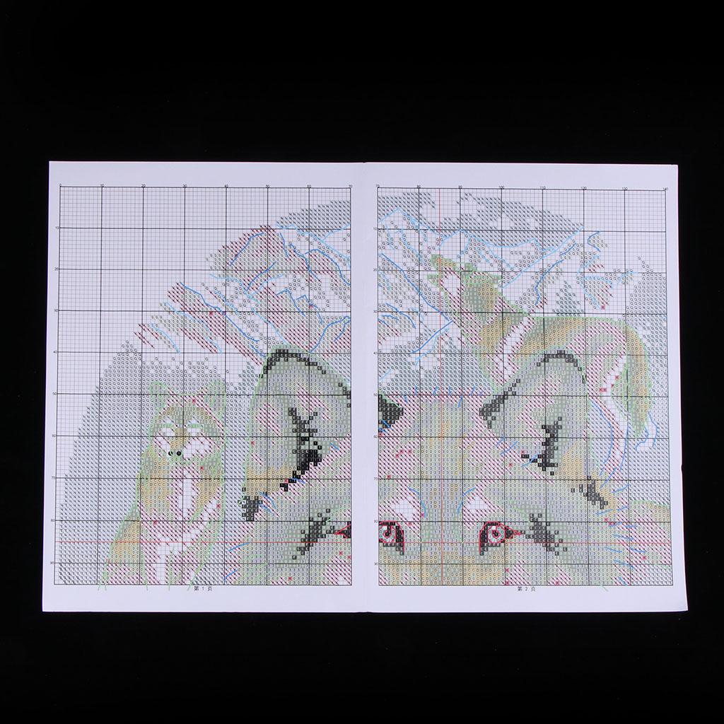 Kit per Ricamo a Punto Croce S - Cross Stitch Stamped Kits Beginners recensione e prezzo