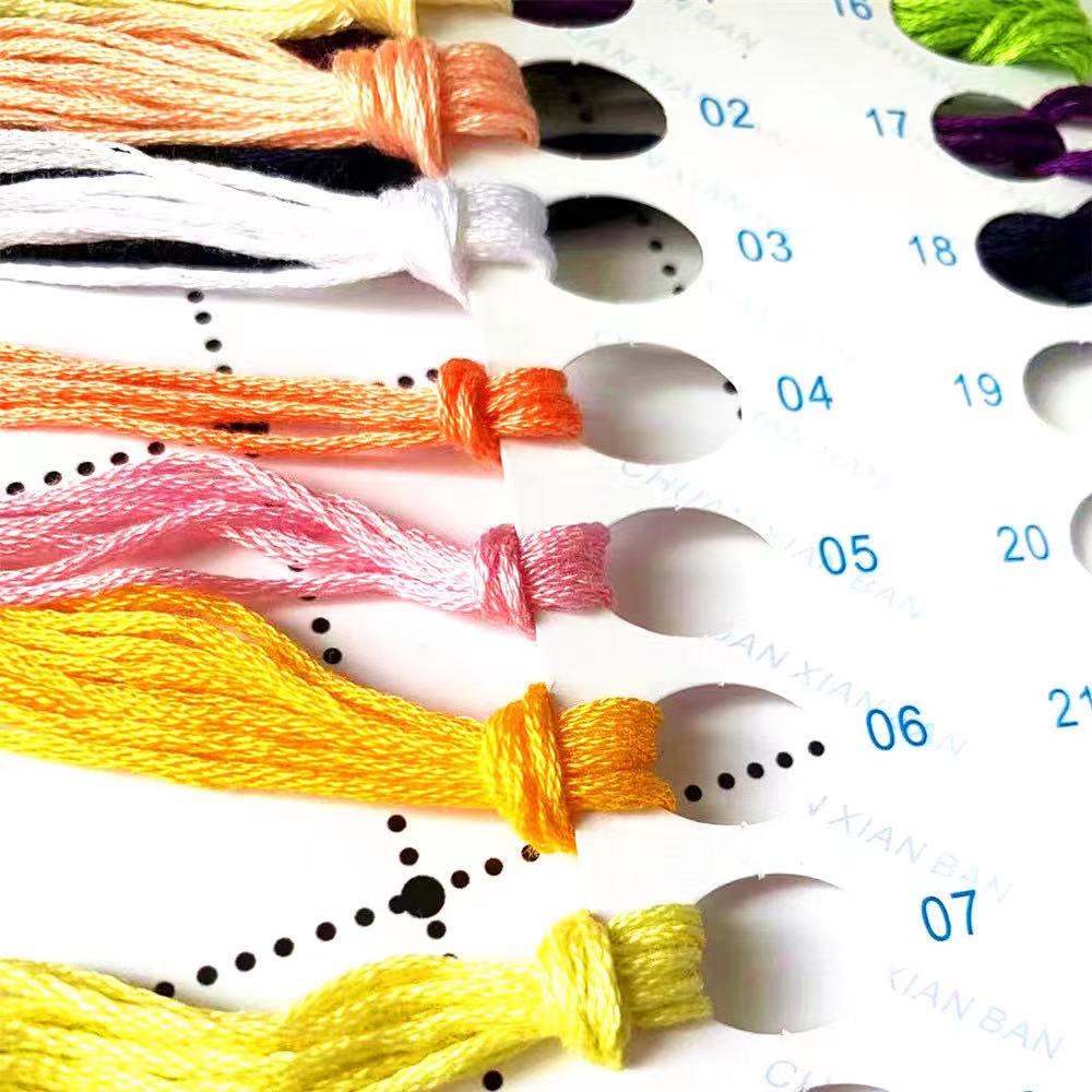 Kit Fai-da-Te per Punto Croce  - Cotton Embroidery Thread Skeins recensione e prezzo