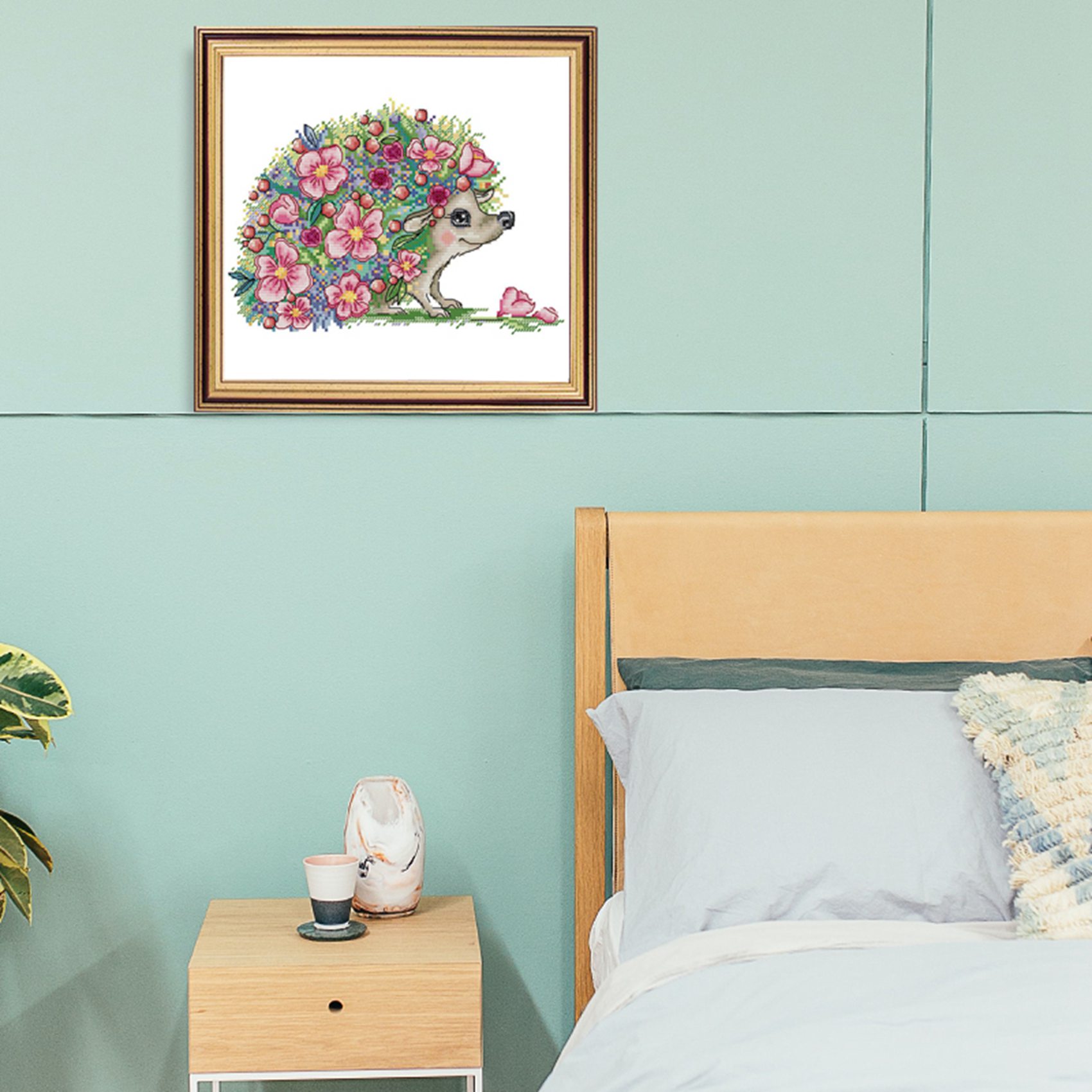 HLZS-Kit per punto croce stamp - Cross Stitch Stamped Kits Beginners recensione e prezzo