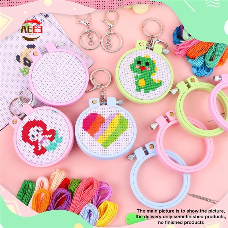 AEE3-6 pezzi kit punto croce t - Cross Stitch Stamped Kits Beginners recensione e prezzo