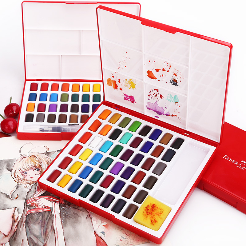 24/36/48 colori Set di colori  - Watercolor Paint Set Solid Pigment recensione e prezzo