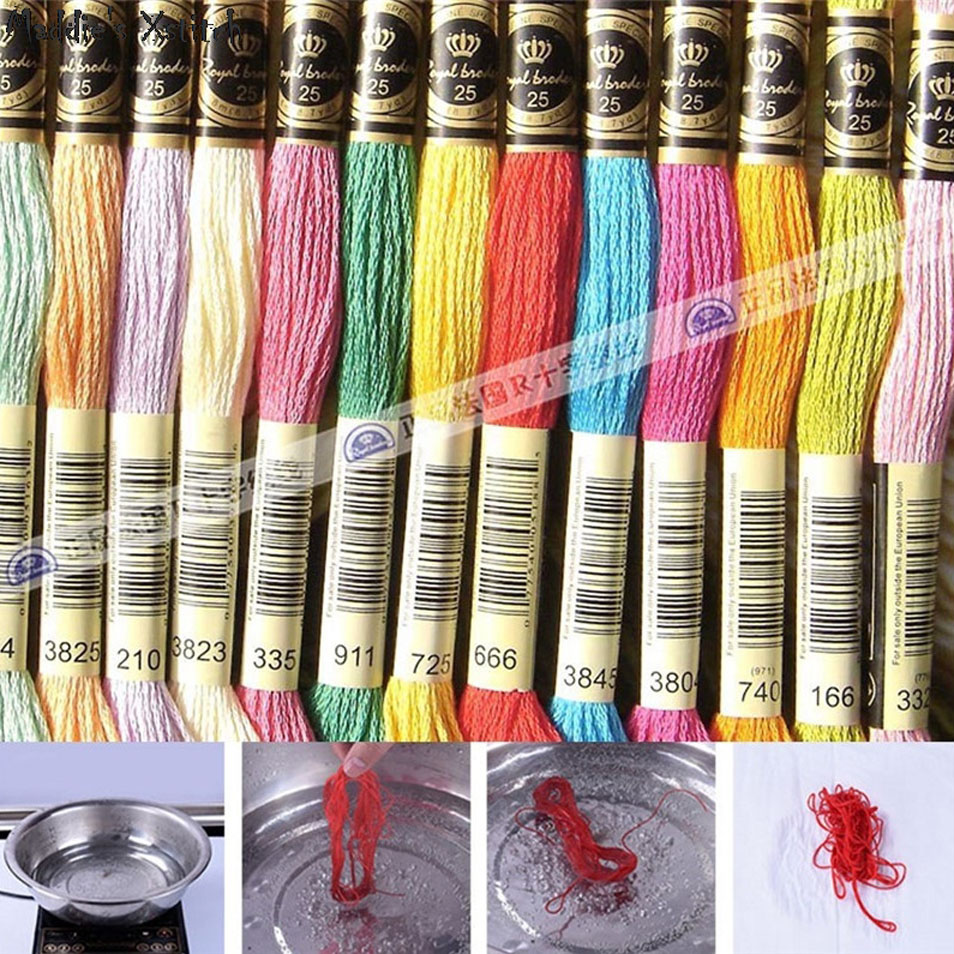 Kit per ricamo a punto croce 6 - Cotton Embroidery Thread Skeins recensione e prezzo