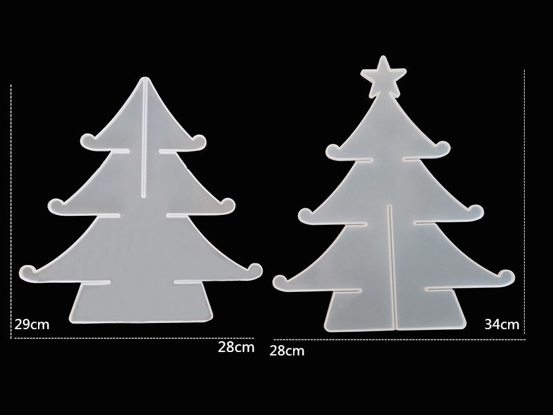 Albero di natale fiocco di nev - Silicone Epoxy Resin Molds Set recensione e prezzo