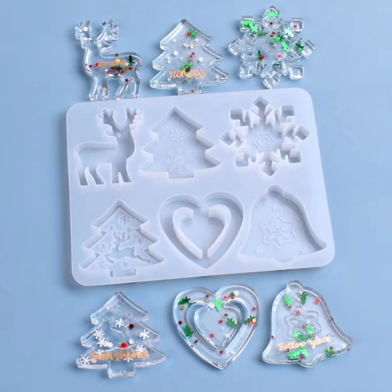 Stampo natalizio Stampo epossi - Silicone Epoxy Resin Molds Set recensione e prezzo